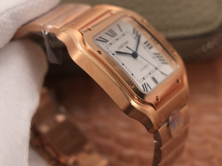卡地亚山度士 Cartier SANTOS DE CARTIER WGSA0008 腕表