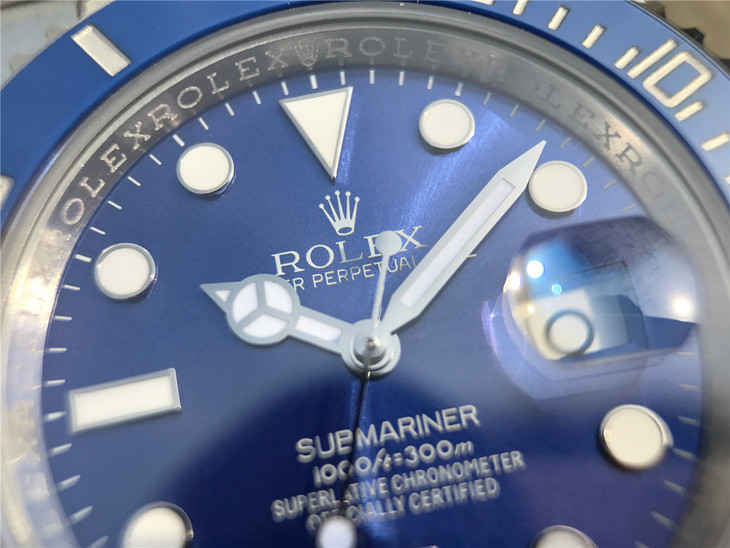 劳力士潜航者型系列116619LB-97209 蓝盘腕表