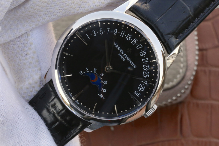 江诗丹顿传承系列4010U/000G-B330腕表 (黑面)